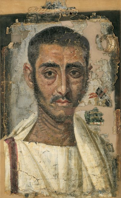 Funeral Portrait of a Man by Unbekannt Unbekannt